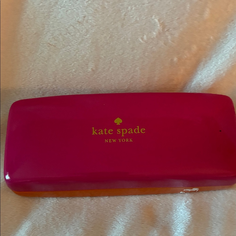 Kate Spade Fuchsia Glasses Case Only